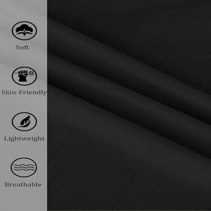 กางเกงสเวตเตอร์สำหรับผู้ชายกางเกงเอวยางยืดเนื้อผ้าคอตตอนแบบแบนขอบโค้งแบบเย็บตามสั่ง - Product Image 4