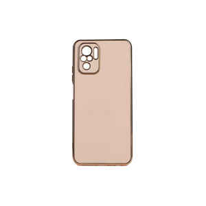 Étui de protection antichoc en silicone liquide texturé rose gold de luxe pour Xiaomi Poco M5S-SENK, coque arrière - Product Image 1