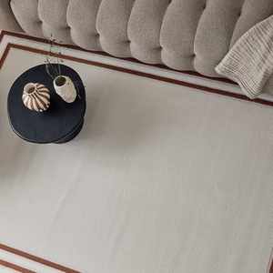 Alfombra de área con bordes Carmel Cream-Terra 6060 Set - Product Image 5