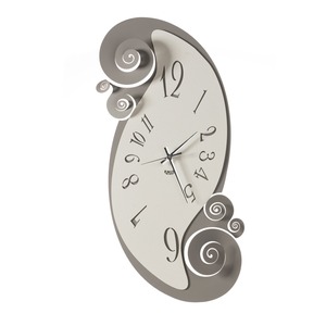 Well Selling Iron <b>Clock</b> <b>Wall</b> Art Hotel Home Office Bedroom Handmade <b>Decorative</b> Geometric Floral Design Luxury Metal <b>Wall</b> - Product Image 1