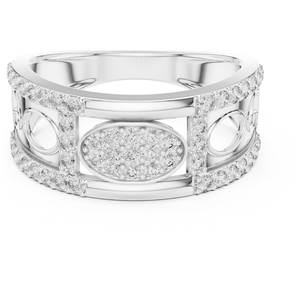 Bague en diamant rond pour homme, fournisseur de gros de bijoux de mode en pierre cultivée en laboratoire, certifiée IGI - Product Image 1