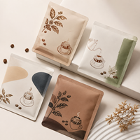 Sachet d'emballage imprimé sur mesure à trois soudures latérales avec fenêtre transparente, qualité alimentaire, pochette plate pour snacks et noix