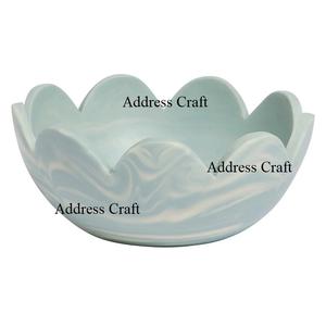 ชามเรซินแบบหมุนวนเครื่องใช้บนโต๊ะอาหารและจานเสิร์ฟจานตกแต่งชามผลไม้ทำจากเรซิ่น - Product Image 6