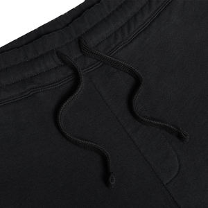 Shorts en molleton pour hommes en gros Shorts en coton de couleur noire Street Wear Short pour hommes avec taille et logo personnalisés - Product Image 3