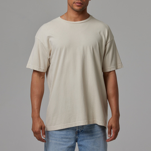 Camiseta Formal de Manga Corta con Cuello Redondo para Hombre BlanqWear, Ajuste Holgado, 100% Algodón Premium de 280g, Antibacteriana y de Secado Rápido - Product Image 6