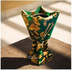 Quemador de incienso bakhoor de resina y madera, diseño hecho a mano, perfecto para la oración de meditación en la oficina en casa y las sesiones diarias de relajación - Product Image 6