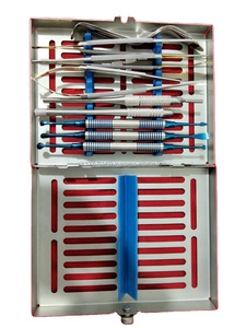 Kit de instrumentos de microcirugía oral dental con revestimiento negro de 11 piezas Fuente de alimentación manual de acero reutilizable maxilofacial y quirúrgico - Product Image 5