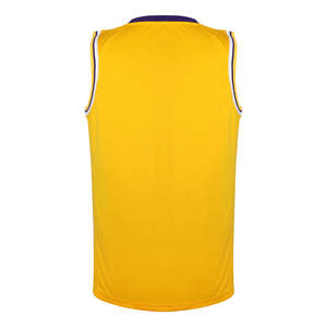 Camiseta de Baloncesto Personalizada OEM 100% Poliéster Transpirable de Secado Rápido que Absorbe la Humedad, Sin Mangas para Hombre - Product Image 2