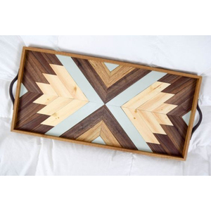 Plateau décoratif moderne Plateau de table basse en bois Ware de serveur de fabrication et d'exportateurs - Product Image 5