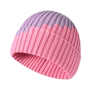 หมวกบีนนี่ผ้าแจ็คการ์ดสำหรับ2025หมวกขนสัตว์แคชเมียร์ถักแบบบางให้ความอบอุ่นสำหรับฤดูหนาว - Product Image 5