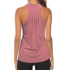 Camiseta sin mangas atlética de talla grande OEM/ODM para mujer, talla incluida, elástica y cómoda para entrenamiento durante todo el día - Product Image 2