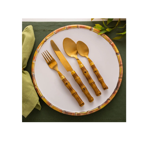 Cubiertos Cuchara de acero inoxidable Cubiertos Artesanía Nuevo diseño Cuchara de alta calidad para decorar bodas Artículo Precio barato - Product Image 6