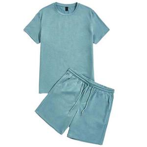 Conjunto de Camiseta y Pantalones Cortos Personalizados con Logotipo 2026, Conjunto de Verano de Dos Piezas para Hombre, 100% Algodón, Color Personalizado, Todas las Tallas - Product Image 1