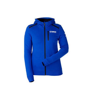 Yamaha Crotone Women's Blue <b>Hoodie</b> B22FT216E00 Motorcycle & Auto Racing Wear - Product Image 3