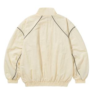 Chaqueta Deportiva Retro Personalizada con Cierre, Chaqueta Ligera de Nailon con Forro de Malla, Cortavientos para Hombre - Product Image 3