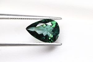 Impresionante turmalina verde piedra preciosa forma de pera 10x7mm turmalina semipreciosa piedra de corte facetado mejor para hacer joyas - Product Image 4