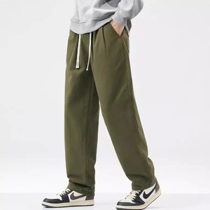 Pantalones Cargo holgados informales para hombre, pantalones de talla grande de algodón puro a la moda para Otoño e Invierno - Product Image 6