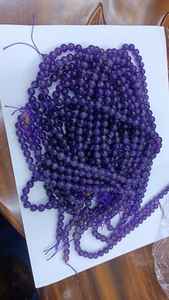 Supar quality Amethyst Gemstone Beads Purple Dream Amethyst Beads for Jewelry <b>Craft</b> Making 4mm 6mm 8mm 10mm AVAILABLE - Product Image 3