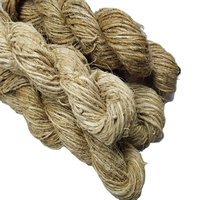 Fil de fibre de banane biologique extrait de l'arbre à bananes, utilisé pour les tapis, les tapis, le tricot, le tissage, la broderie, la fabrication de cordes, l'art et l'artisanat
