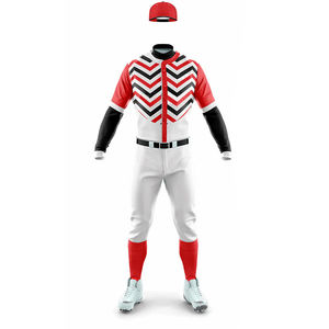 Custom Made Breathable Plus Size Unisex Sports Baseball Uniform Sets Sportswear Pakistan Sublimation Printed Anti-Bacterial 3D - Product Image 3