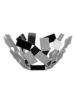 Frutero de Metal con Diseño de Ondas, Estilo Vintage, de Latón Antiguo y Mármol, de Aluminio Pulido, Ecológico, Estilo Americano, Elegante, para Negocios - Product Image 5