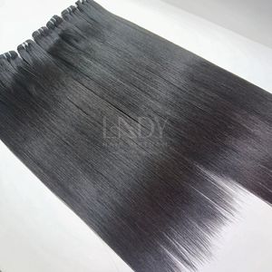 100% trame de cheveux humains vietnamiens birmans bouclés couleur naturelle meilleure qualité prix usine - Product Image 5