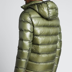 Veste matelassée en toile à capuche pour homme, imperméable, respirante, légère, streetwear, coupe classique, haute qualité, lettres - Product Image 5