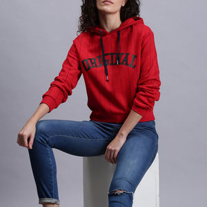 Vente en gros d'usine des meilleurs sweats à capuche surdimensionnés 100% coton pour femmes avec impression personnalisée avec sweats à capuche unis avec logo pour l'hiver - Product Image 6