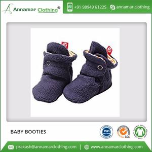 Botines de bebé recién nacido hechos a medida de diseño popular de suministro al por mayor OEM botines de bebé de algodón de color impresionante - Product Image 2