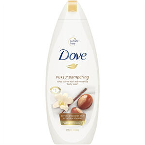 Gel de Ducha Dove Sensitive, 12x550ml, Revitaliza tu Piel con el Gel de Ducha Dove, Venta al por Mayor de Artículos de Belleza para el Baño - Product Image 1