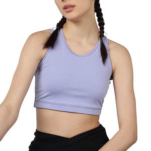 Custom Logo <b>Ladies</b> Yoga <b>Bra</b> Strappy Sexy Seamless <b>Sports</b> <b>Bra</b> Lightweight Breathable Plus Size Custom Logo <b>Ladies</b> <b>Bra</b> <b>Sports</b> <b>Bra</b> - Product Image 1
