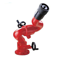 Peralatan Pemadam Kebakaran DN150 Fire Fighting Water Monitor 0~150m Fire Water Monitor