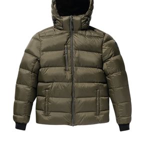 Vente en gros Veste polaire d'hiver pour hommes avec logo personnalisé de haute qualité col montant imperméable réversible avec impression OEM Nouvelle arrivée - Product Image 4