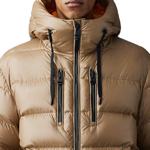 Manteau respirant doudoune hiver duvet couleur unie hiver hommes veste extérieure - Product Image 3