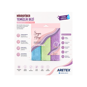 Sugarhouse Set di 3 Panni in Microfibra per Pulizia - Product Image 2