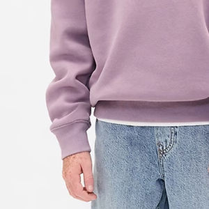 Sudadera de Manga Larga con Cuello Redondo y Color Sólido para Niños, Diseño de Logotipo Personalizado, Servicio OEM de Alta Calidad - Product Image 3