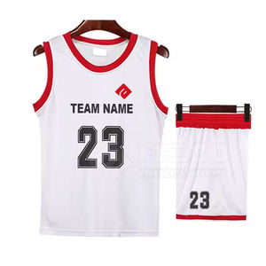 Kit de basket-ball imprimé de conception personnalisée/Uniforme de sport de basket-ball pour hommes à vendre - Product Image 1