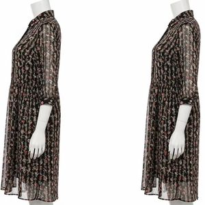 Vestidos informales de gasa antiarrugas con estampado digital, vestido de mujer suave y transpirable para el verano, ropa diaria y de fiesta - Product Image 4