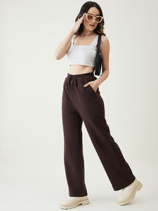 กางเกงขาตรงผ้าเทอร์รี่เอวยางยืดและเชือกผูกสำหรับลูกค้าร้านบูติกและเสื้อผ้าออกแบบได้ตามต้องการ - Product Image 2