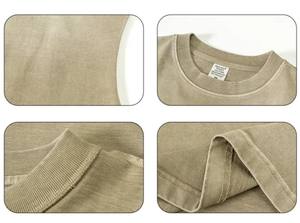 Débardeurs de sport d'été décontractés en coton tricoté sans manches, coupe ample, col rond, logo personnalisé - Product Image 6