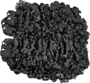 Cheveux bouclés birmans les plus vendus en paquet brut, 100% cheveux vierges bruts cheveux bouclés vietnamiens, extension de cheveux humains pour les femmes noires - Product Image 2