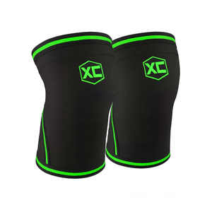 Genouillère en néoprène de haute qualité 7 mm, robuste, douce, personnalisée, soutien professionnel pour l'entraînement, squats, soulevés de terre - Product Image 2