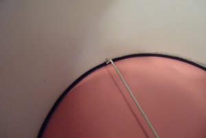 Inde Offre spéciale Abat-jour d'intérieur en tissu de lin blanc moderne pour lampe de table E27 avec design de luxe fait à la main - Product Image 4