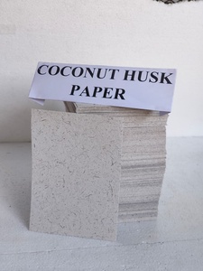 Feuilles de papier faites à la main à partir de coques de noix de coco, papier en fibre naturelle écologique pour l'artisanat, la papeterie, l'emballage et la reliure - Product Image 3