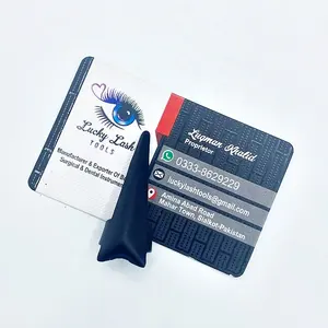 Étiquette personnalisée noir mat Micro anneau outil d'extension de cheveux sectionnement de cheveux tressage anneau de tissage accessoires de cheveux - Product Image 1