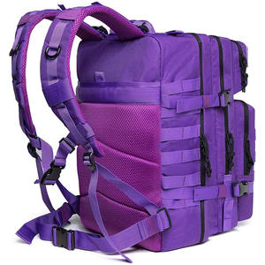 Mochila táctica elegante al aire libre con logotipo personalizado impresión bordado senderismo Camping bolsa de viaje OEM fabricante proveedor - Product Image 4