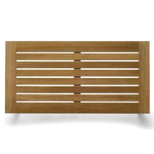 Petite table d'appoint en teck pour extérieur, fabriquée en Indonésie - Product Image 3