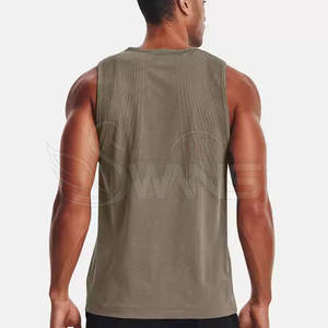 เสื้อกล้ามสำหรับผู้ชายเสื้อกล้ามออกกำลังกายดีไซน์ตามสั่ง - Product Image 4