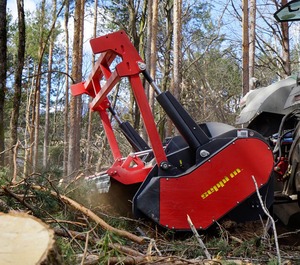 Hydraulic Forestry Branch Cutter Attachment <b>Tree</b> Limb <b>Cutting</b> <b>Machine</b> for Forestry Clearing and Logging - Product Image 1