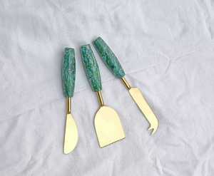 Nouvellement arrivé en acier inoxydable poli miroir 24 pièces ensemble de couverts cuillère à Dessert couteau à fromage fourchette à dîner ensemble de couverts vaisselle - Product Image 2